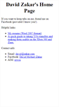 Mobile Screenshot of david.zakar.com